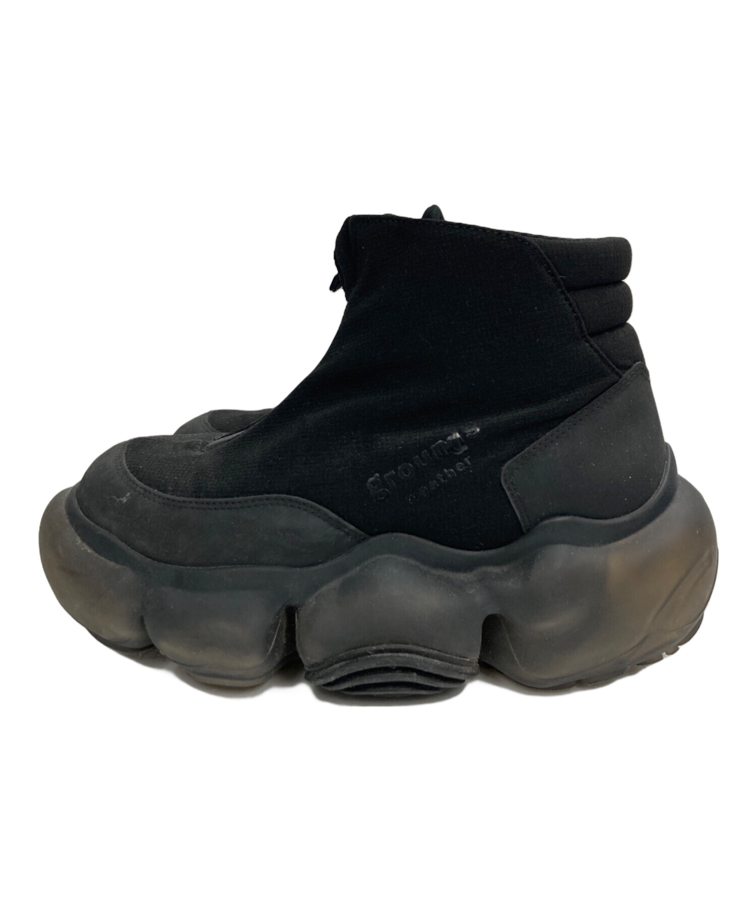中古・古着通販】grounds (グラウンズ) MOOPIE WEATHER BLACK MATTE 