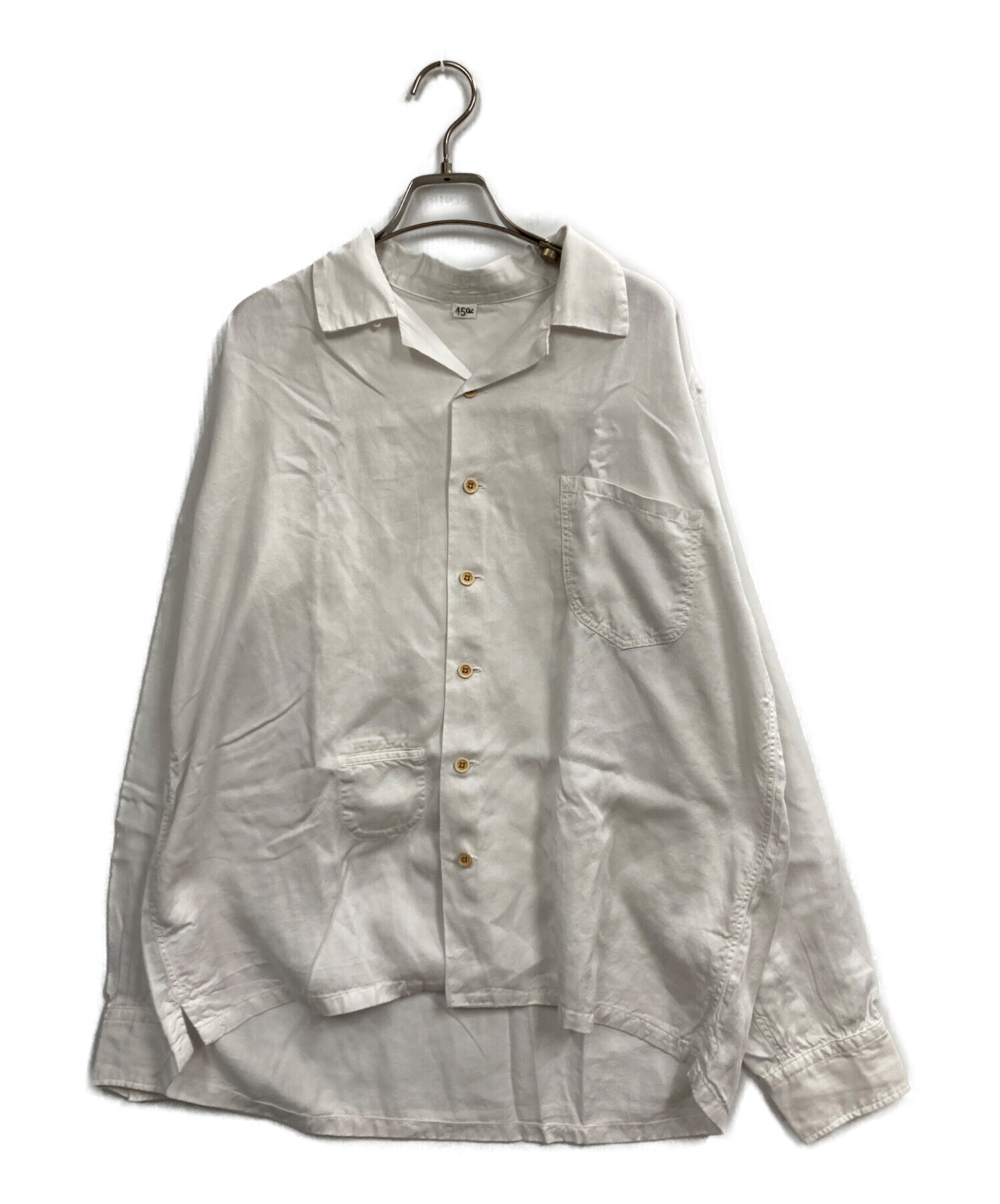 ✨新品・タグ付き✨45R テンセルの908レイレイシャツ サイズ2 中古・古着通販】45R (フォーティファイブ・アール) テンセルの908