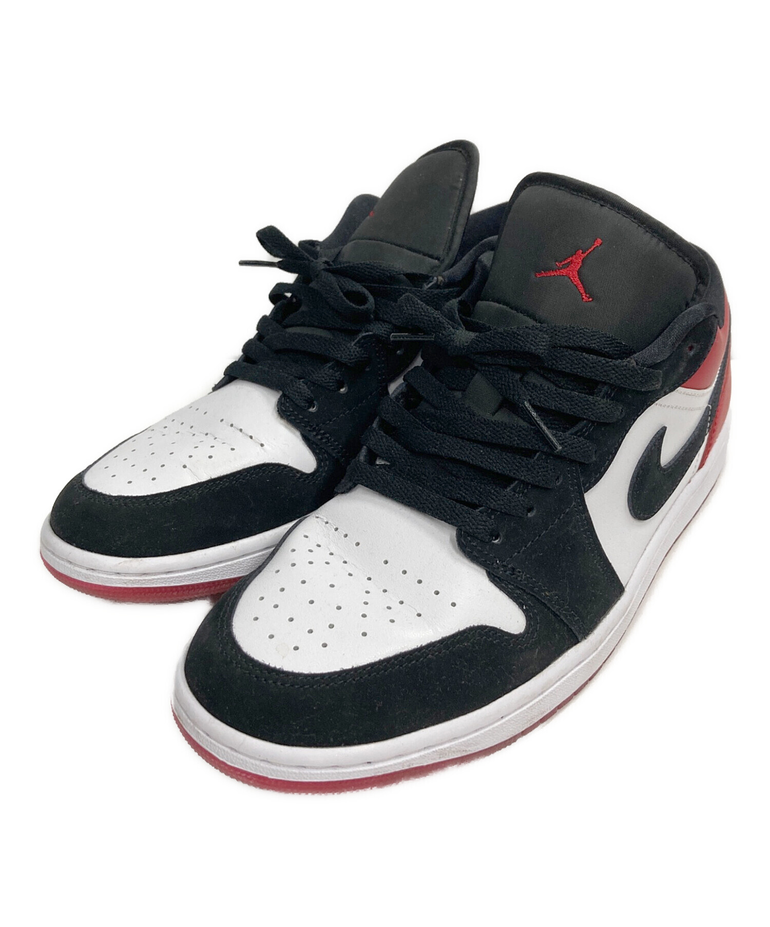 中古・古着通販】NIKE (ナイキ) AIR JORDAN 1 LOW SE レッド×ホワイト 