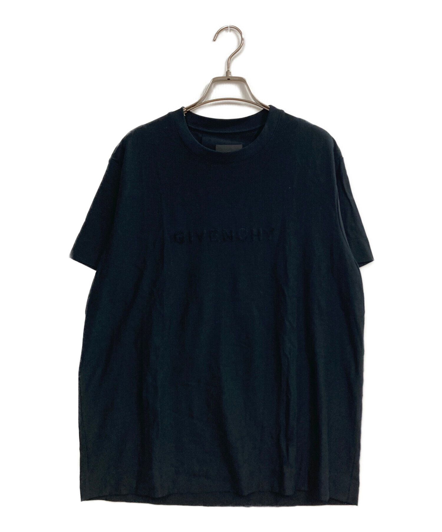 中古・古着通販】GIVENCHY (ジバンシィ) Letter Print Crew Neck Short