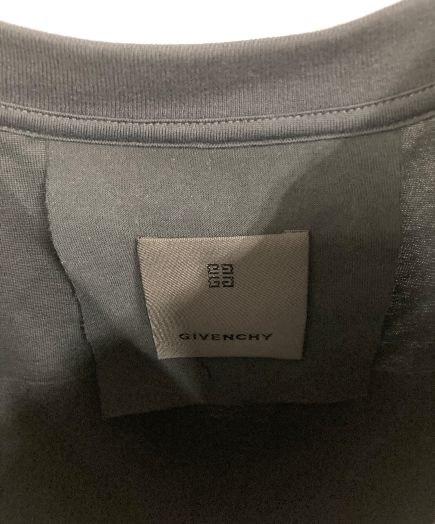 中古・古着通販】GIVENCHY (ジバンシィ) Letter Print Crew Neck Short