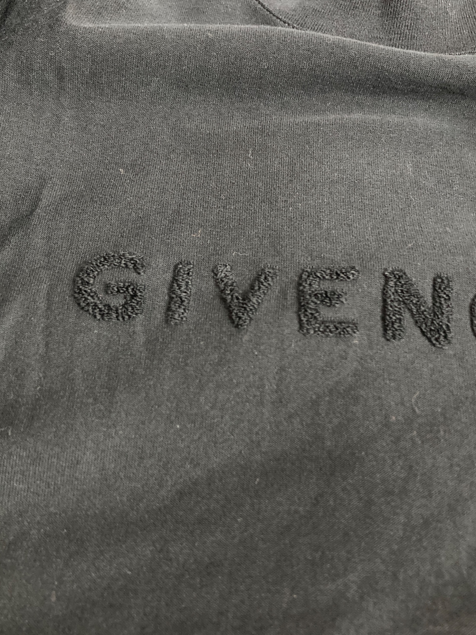 中古・古着通販】GIVENCHY (ジバンシィ) Letter Print Crew Neck Short