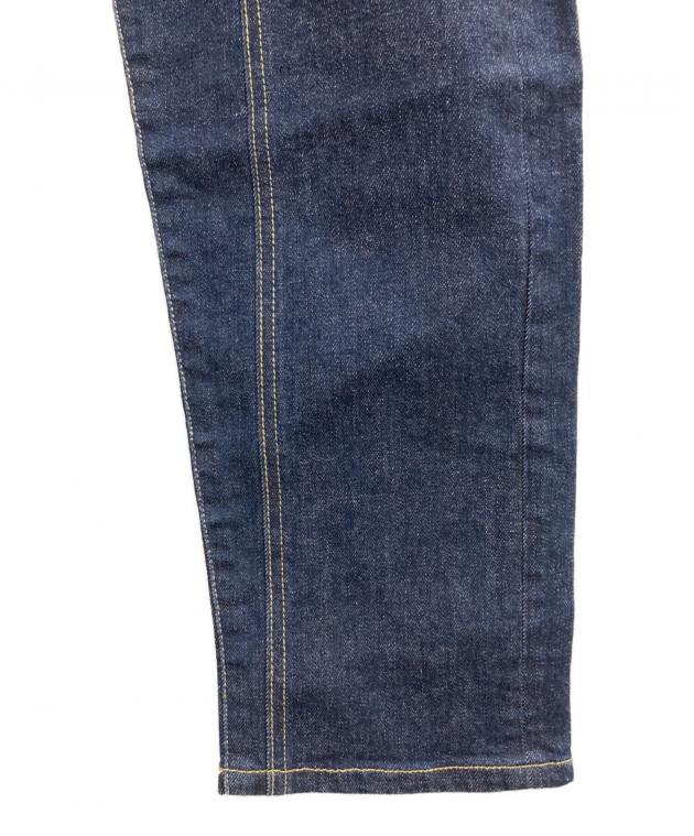 E*T様 カバンドズッカ　デニムパンツ　ボタン　濃紺　スキニー　ZUCCa 中古・古着通販】CABANE de ZUCCa (カバンドズッカ) アシメボタン