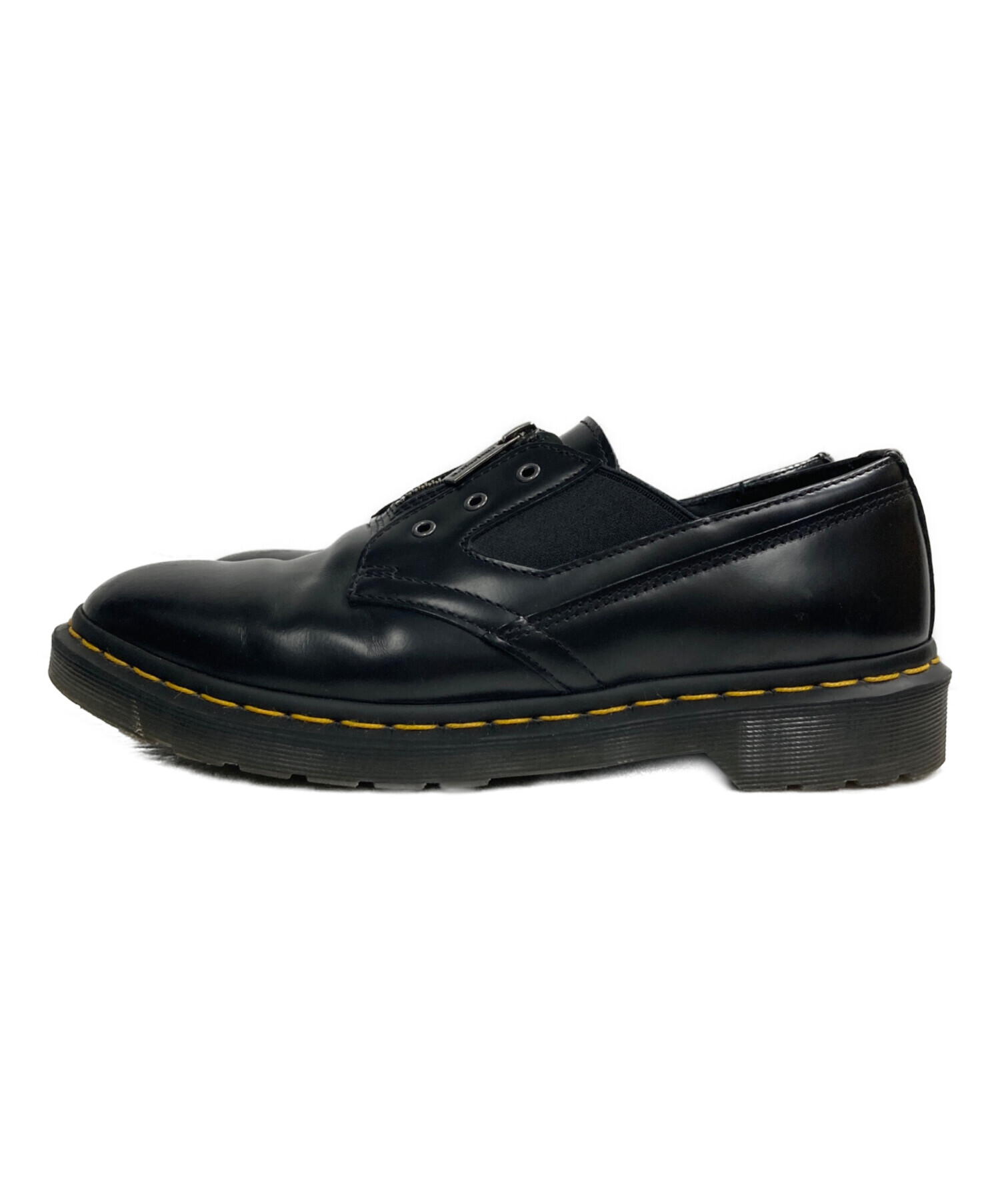 Dr. Martens 1461 UK8　ドクターマーチン　【中古品】 中古・古着通販】Dr.Martens (ドクターマーチン) 1461 GUSSET ブラック