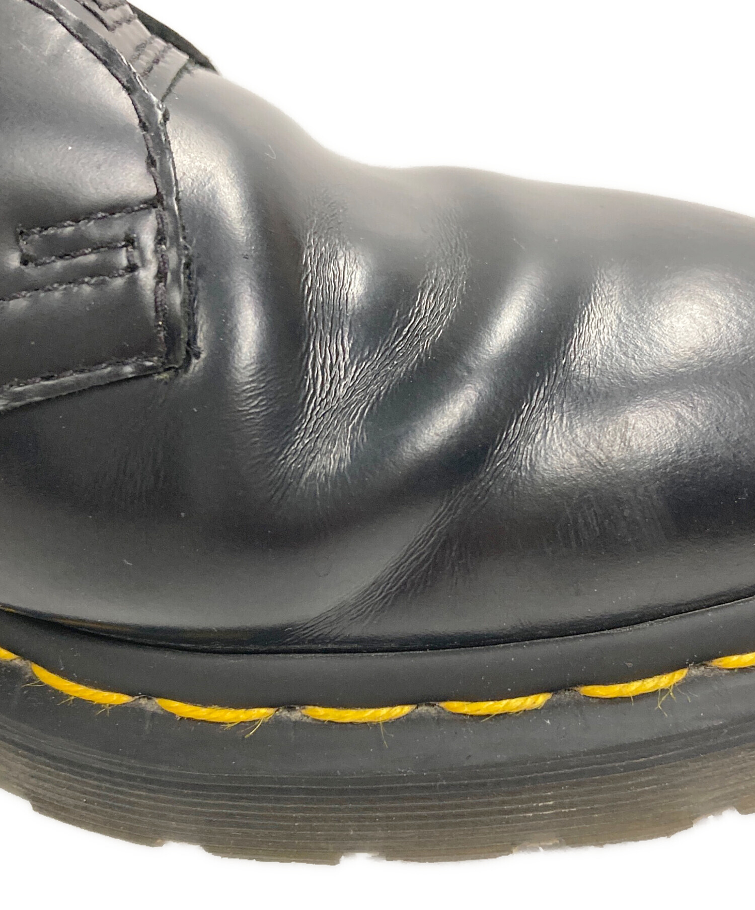Dr. Martens 1461 UK8　ドクターマーチン　【中古品】 中古・古着通販】Dr.Martens (ドクターマーチン) 1461 GUSSET ブラック