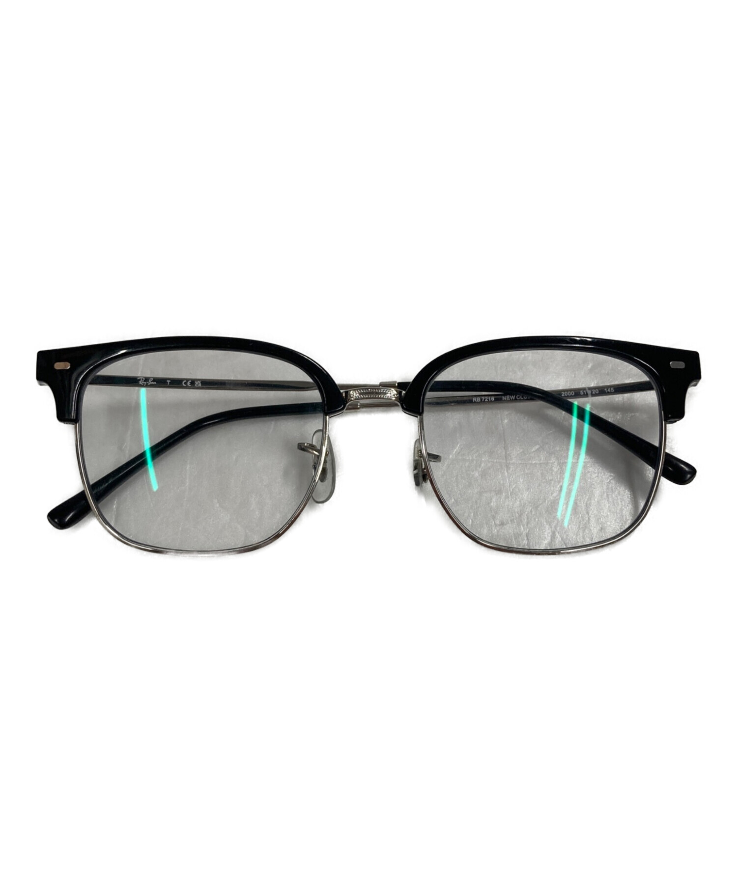 中古・古着通販】RAY-BAN (レイバン) 伊達眼鏡 サイズ:51□20-145 