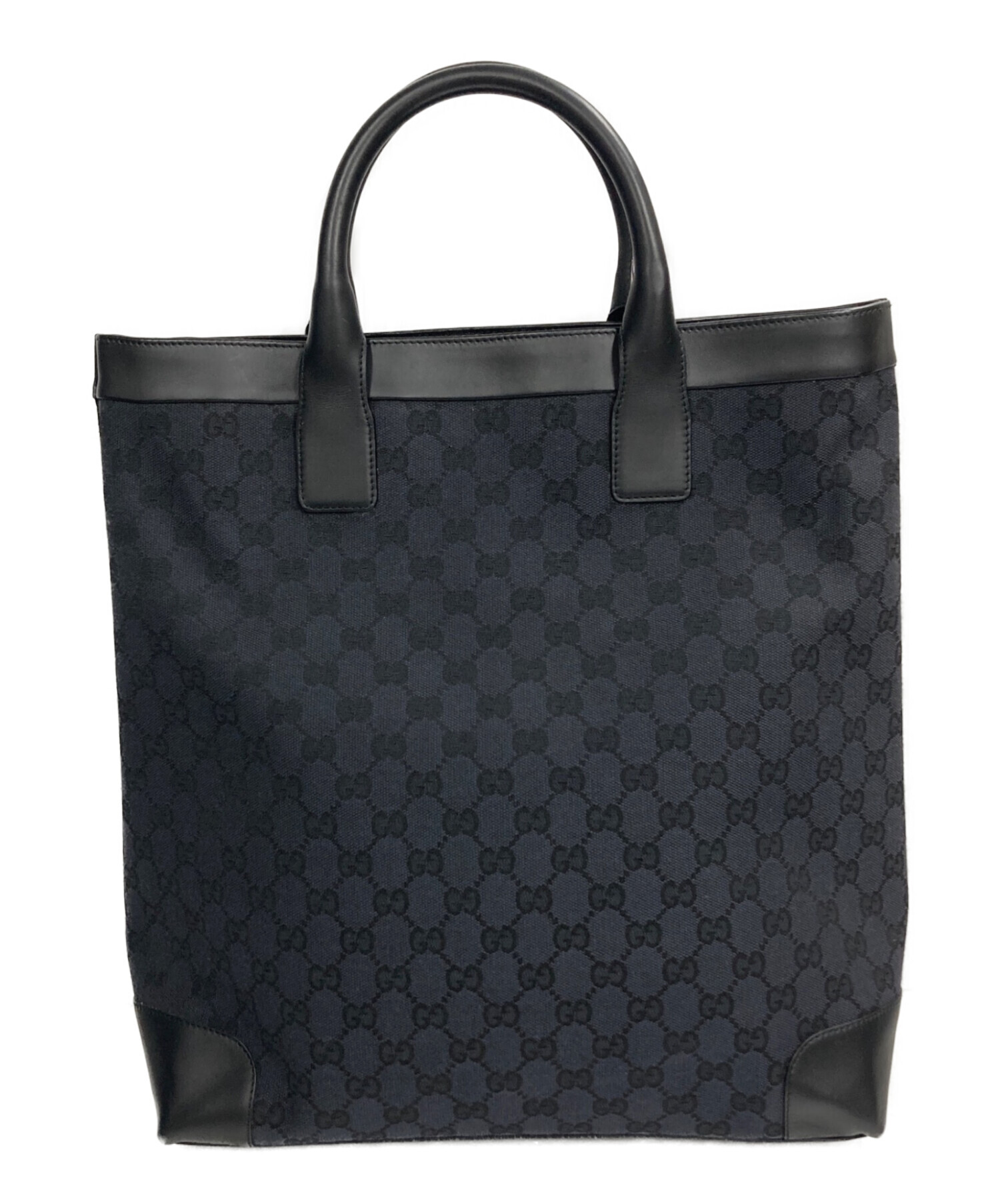 中古・古着通販】GUCCI (グッチ) ハンドバッグ ブラック｜ブランド