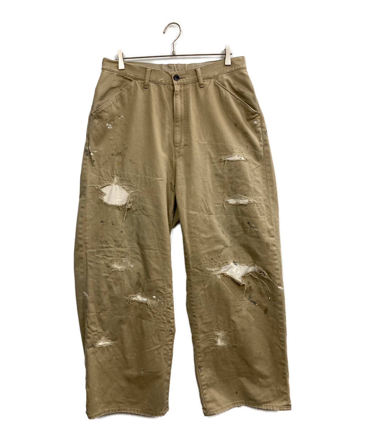 アンセルム　REMAKE WIDE CHINO TROUSERS 美中古 中古・古着通販】ANCELLM (アンセルム) REMAKE WIDE CHINO TROUSERS