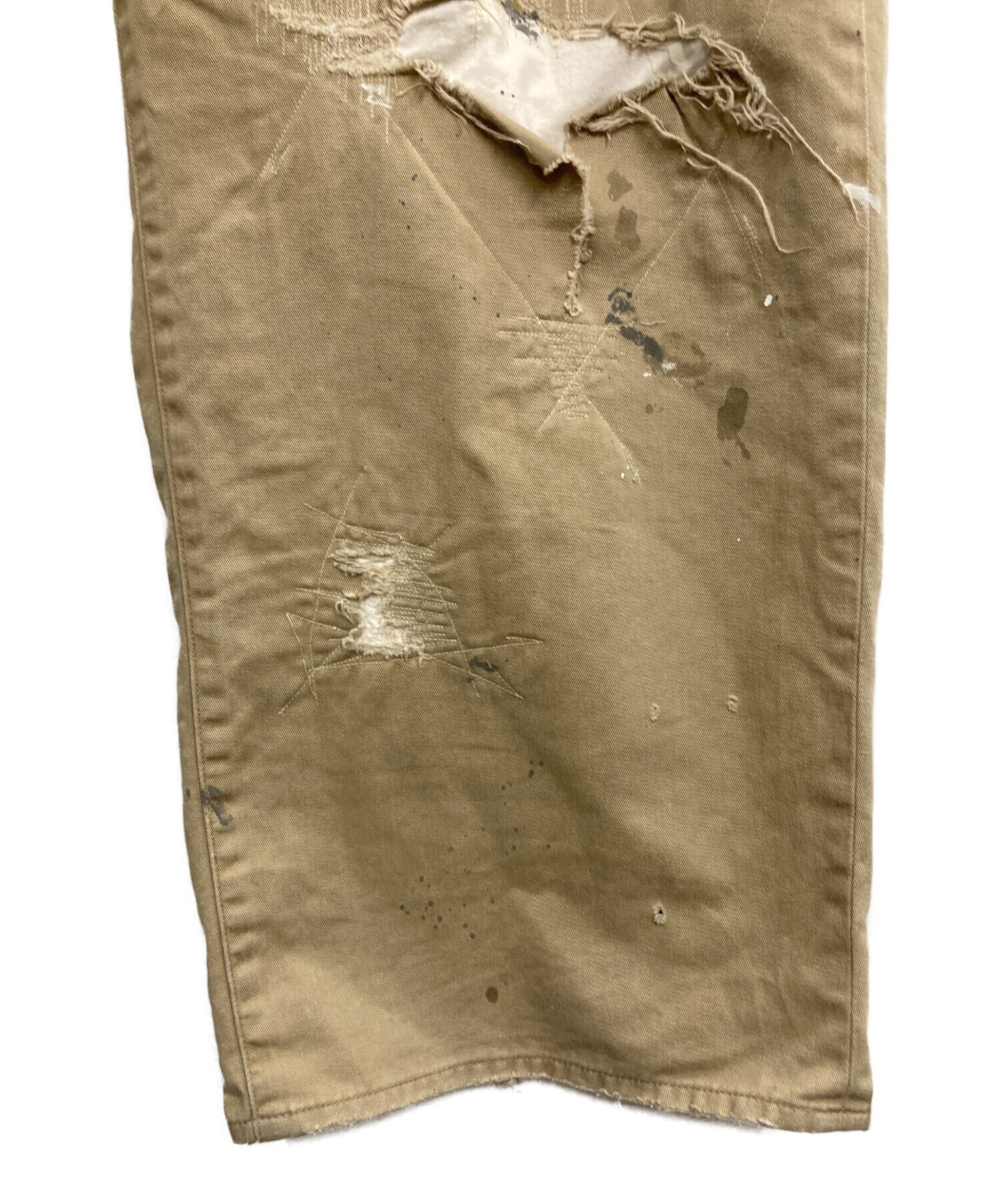 中古・古着通販】ANCELLM (アンセルム) REMAKE WIDE CHINO TROUSERS