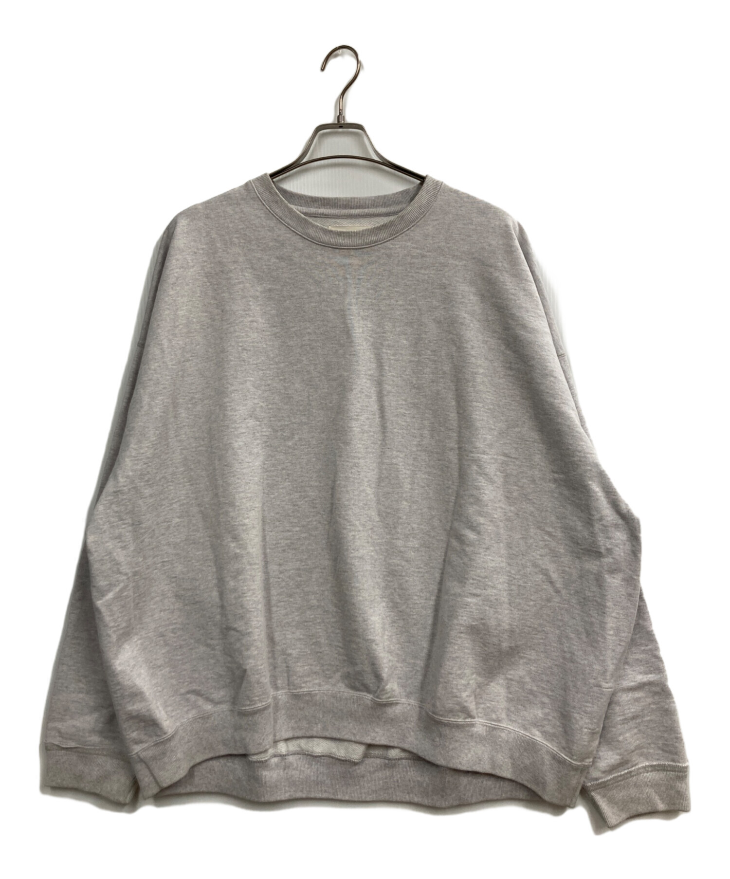 中古・古着通販】MARKAWARE (マーカウェア) HUGE SWEAT グレー サイズ 
