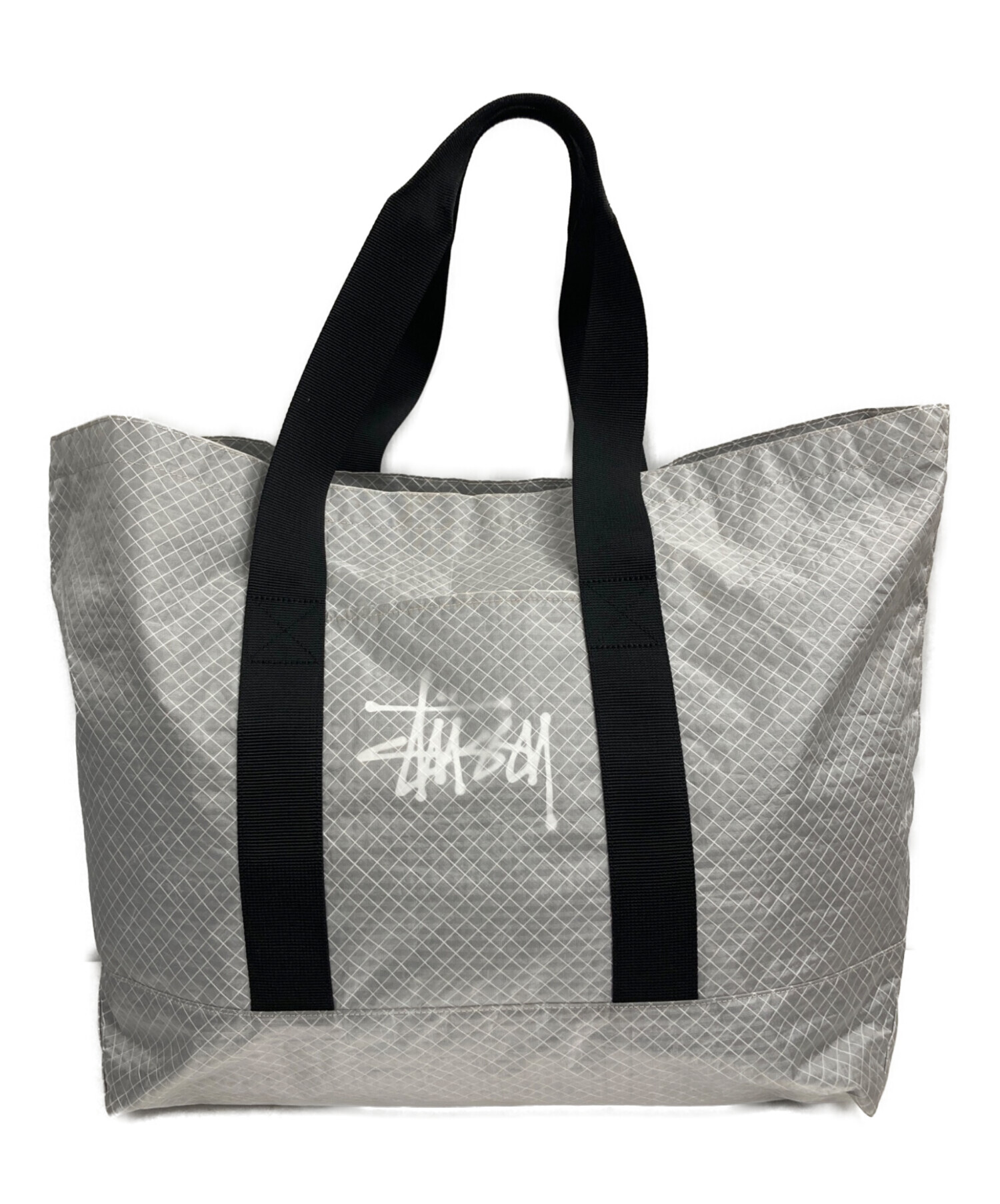 中古・古着通販】stussy (ステューシー) Ripstop Overlay XL Tote Bag