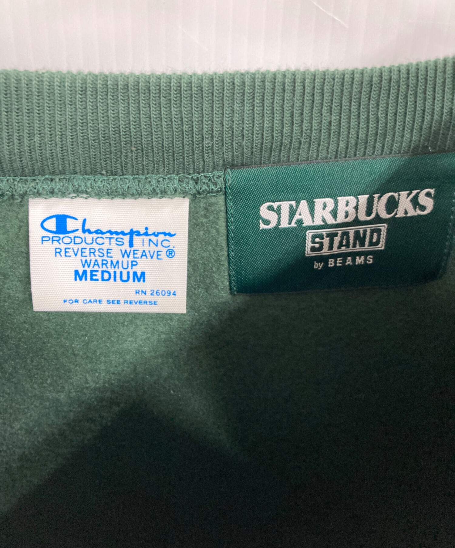 中古・古着通販】Champion (チャンピオン) BEAMS (ビームス) STARBUCKS