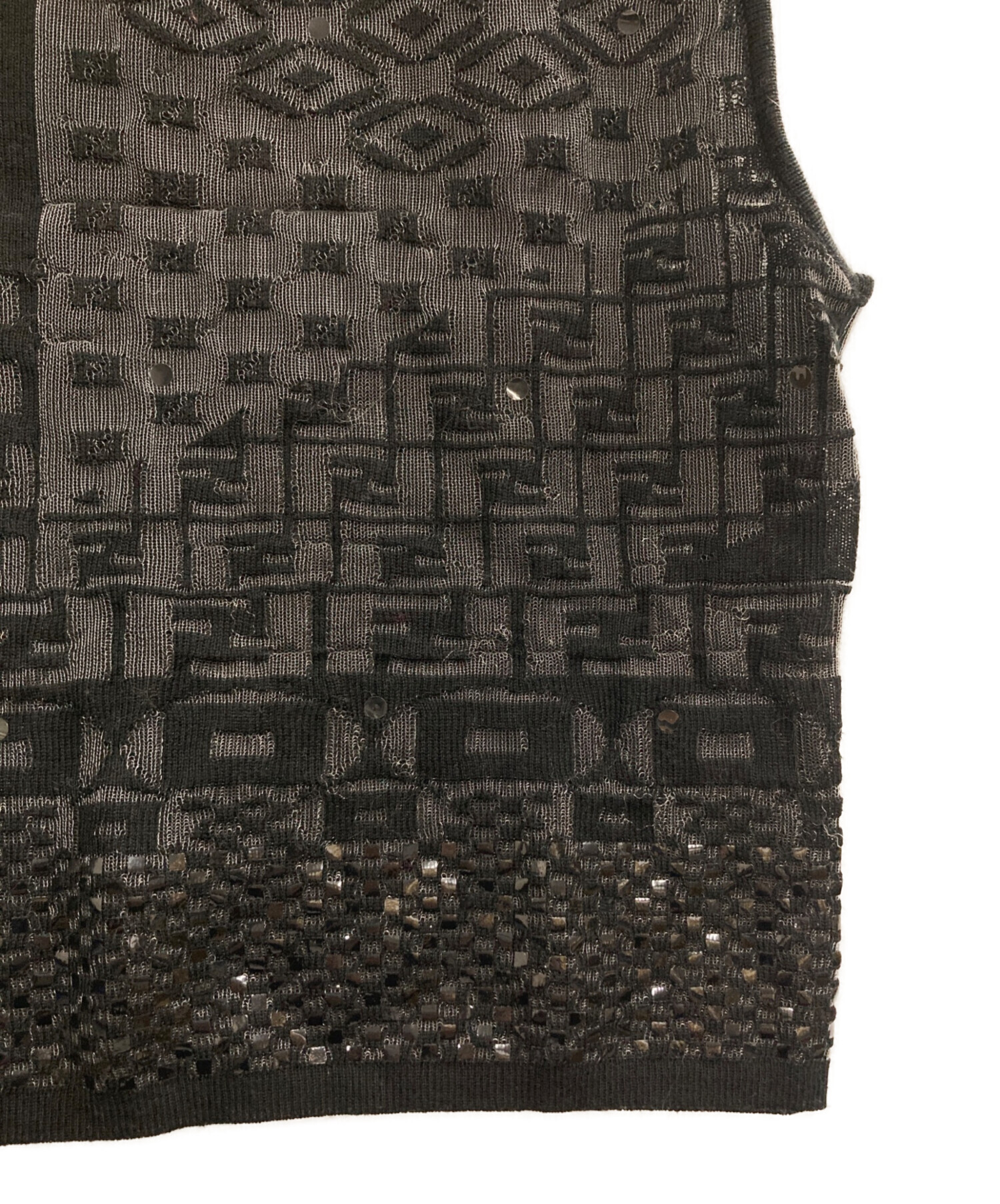 中古・古着通販】FENDI (フェンディ) ジオメトリック柄織り