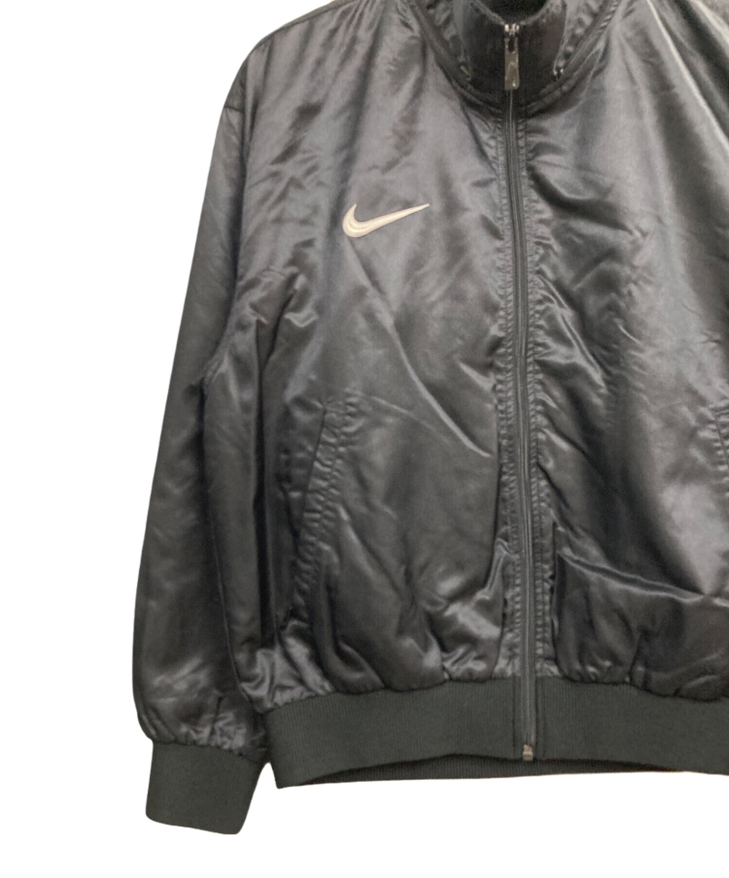 中古・古着通販】NIKE (ナイキ) 90s ジップアップジャケット ブラック