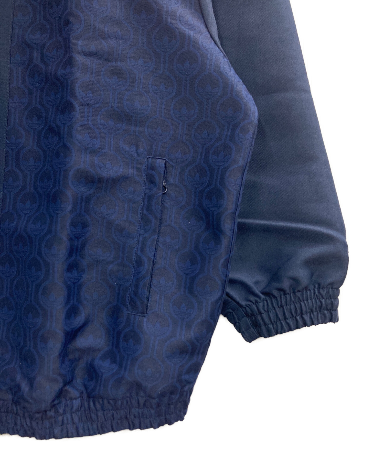 新品 アディダスオリジナルス トラックジャケット ネイビー スエード Mサイズ 中古・古着通販】adidas originals (アディダスオリジナル) 70年代
