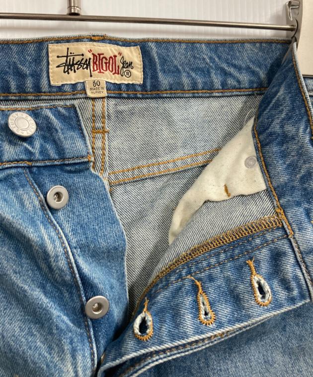 中古・古着通販】stussy (ステューシー) BIG OL JEAN DENIM インディゴ