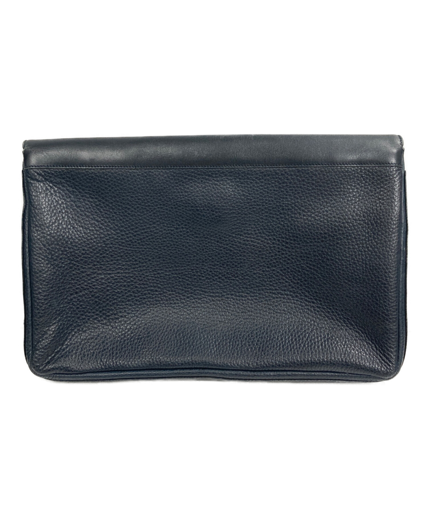 良品 778 グッチ クラッチバッグ インターロック ナイロン ネイビー 中古・古着通販】GUCCI (グッチ) クラッチバッグ ネイビー｜ブランド
