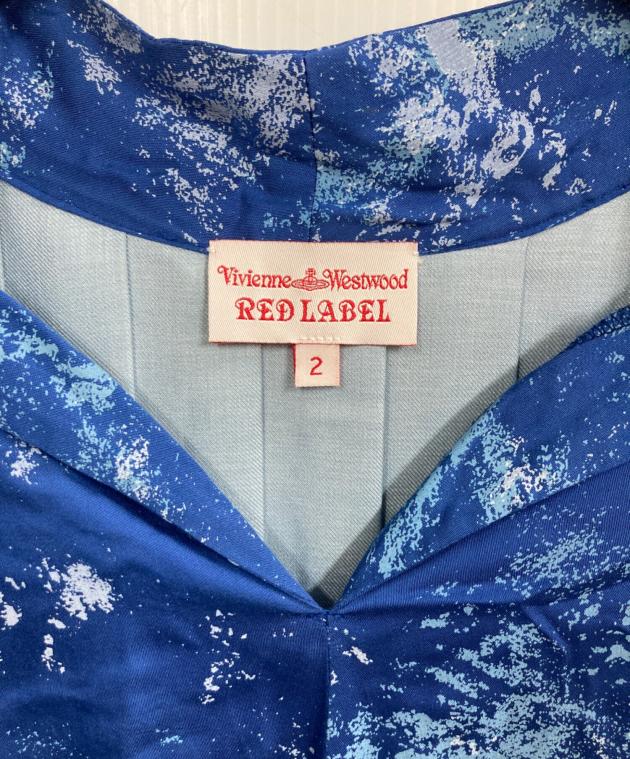 Vivienne Westwood RED LABEL 半袖ワンピース サイズ2 中古・古着通販】Vivienne Westwood RED LABEL (ヴィヴィアンウエスト