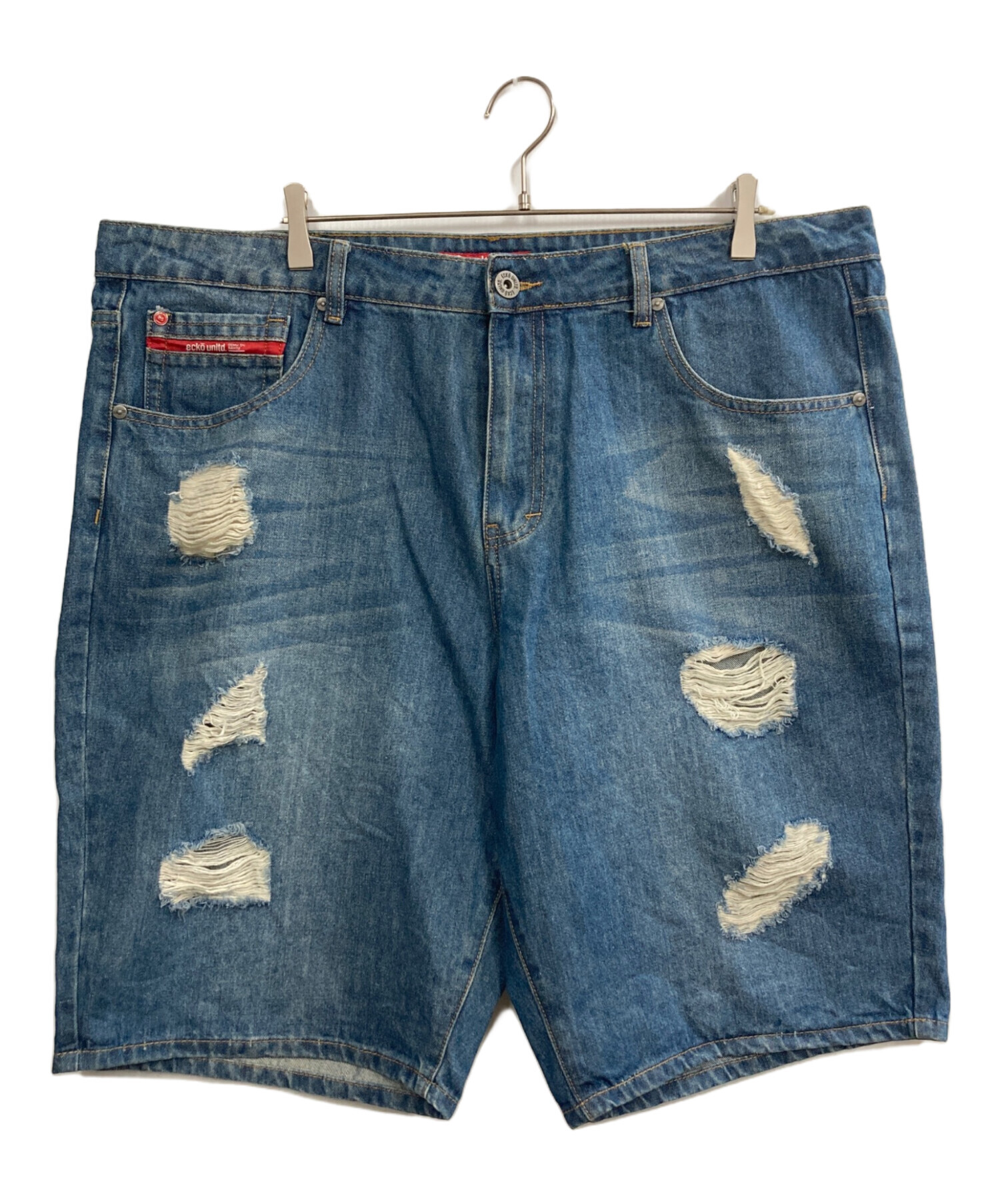中古・古着通販】ecko unltd (エコーアンリミテッド) デニムショーツ