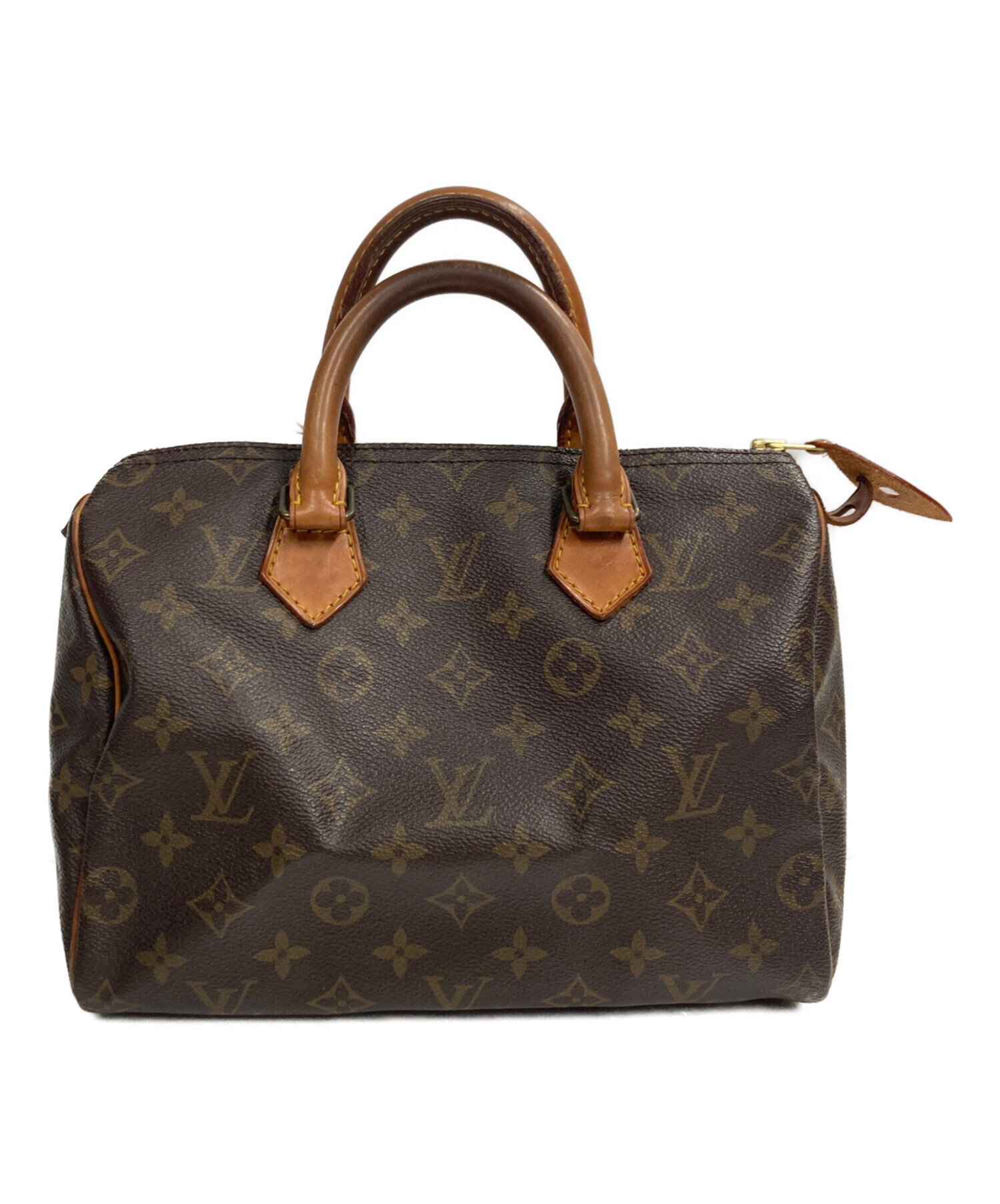 LOUIS VUITTON ダークブラウン ハンドバッグ 中古・古着通販】LOUIS VUITTON (ルイ ヴィトン) スピーディ25