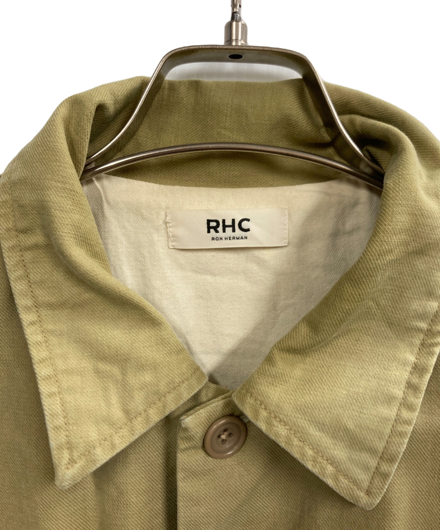 TOMAS Ron hermanベージュ シャツジャケット 中古・古着通販】RHC Ron Herman (アールエイチシー ロンハーマン