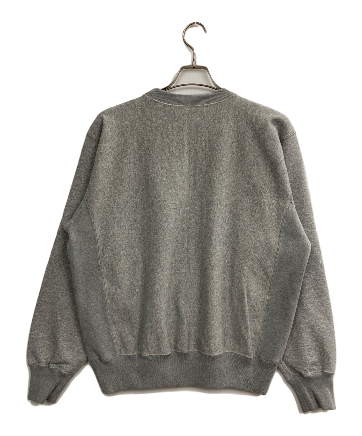 AURALEE スウェット 4 オーラリー グレー M〜L相当 中古・古着通販】AURALEE (オーラリー) SMOOTH SOFT BD SWEAT P/O