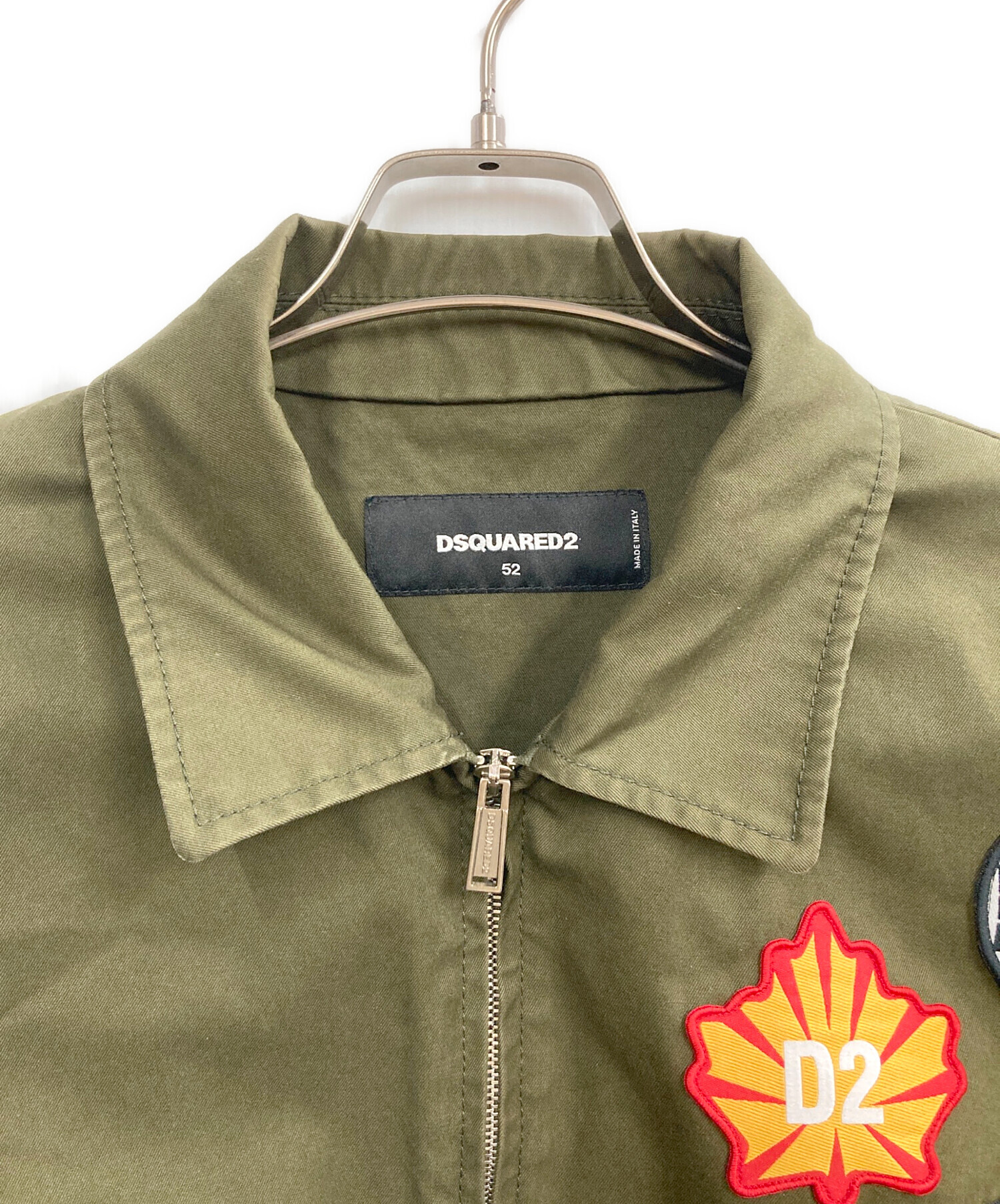 中古・古着通販】DSQUARED2 (ディースクエアード) 20SS ワッペンジップ