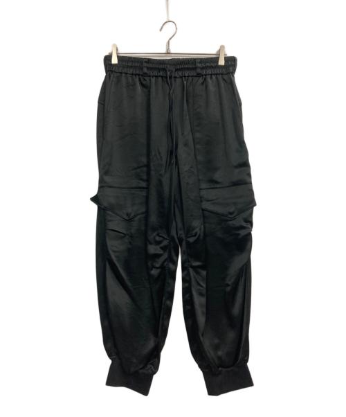 Y-3 ワイスリー カーゴパンツ XL 黒 【古着】【中古】【送料無料】 中古・古着通販】Y-3 (ワイスリー) シルク イージー カーゴパンツ
