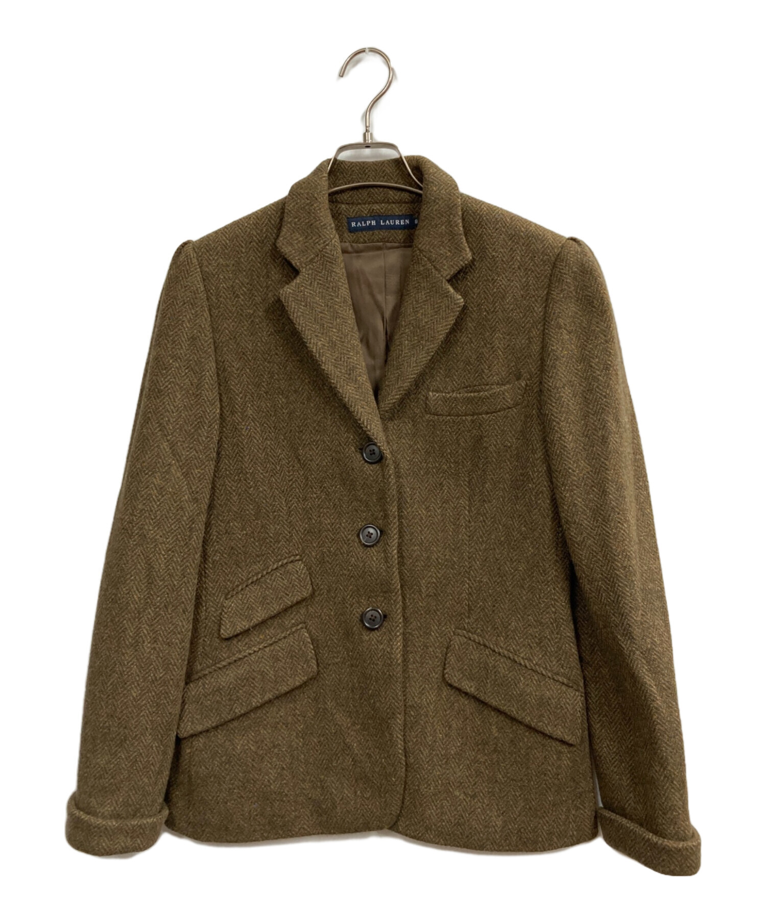 中古・古着通販】RALPH LAUREN (ラルフローレン) ツイードジャケット