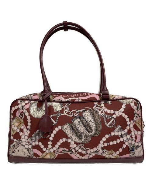 SWASH LONDON スウォッシュ イアパピヨネ ボルドー 総柄ショルダー 中古・古着通販】SWASH LONDON (スウォッシュ ロンドン) ear