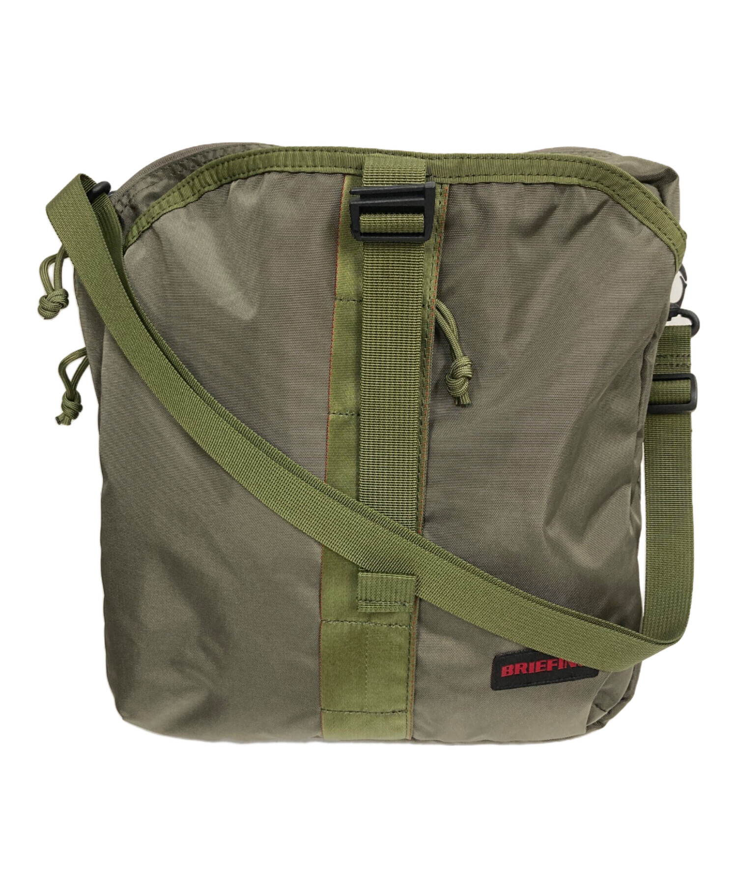 未使用級　BEAMS BOY × BRIEFING ショルダー バッグ　カーキ 中古・古着通販】BRIEFING (ブリーフィング) BEAMS BOY (ビームス