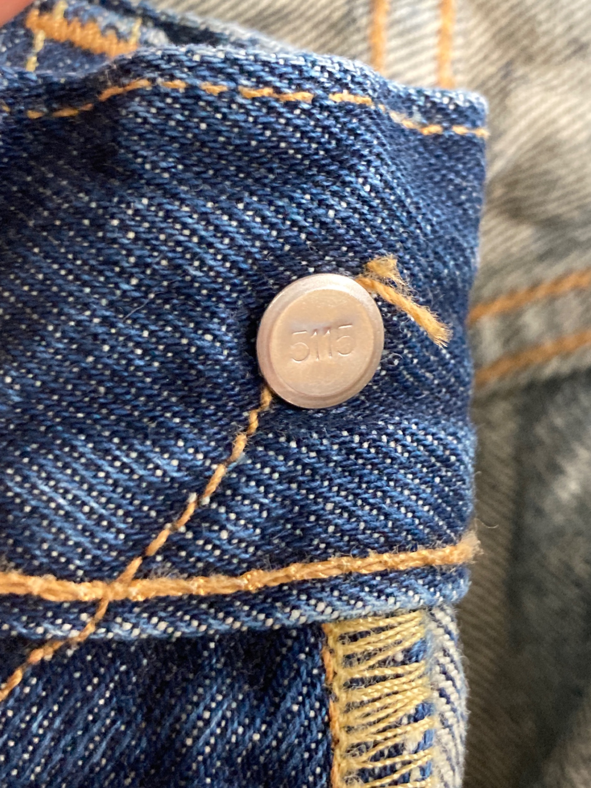 中古・古着通販】LEVI'S (リーバイス) 米国製501デニムパンツ ブルー