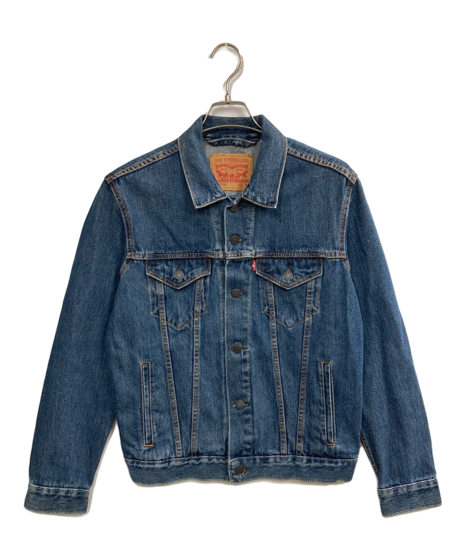 中古・古着通販】LEVI'S (リーバイス) デニムジャケット インディゴ