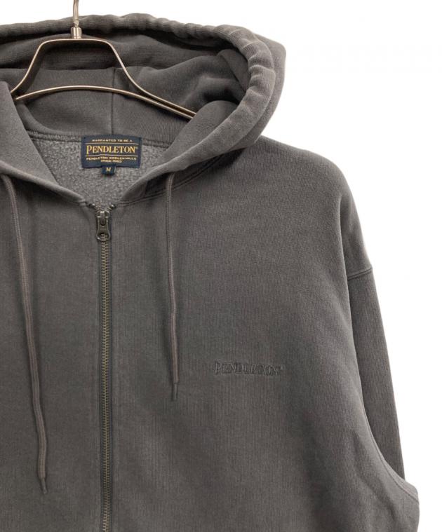 中古・古着通販】PENDLETON (ペンドルトン) ジップフーディー グレー