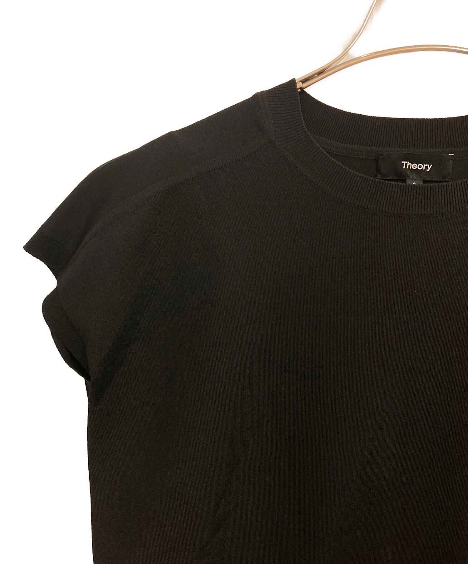 中古・古着通販】theory (セオリー) 26SS Wooster Crepe Knit ブラック