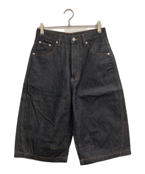NoRemid ダークデニム ショートパンツ 中古・古着通販】NOREMID (ノーリミッド) デニムハーフパンツ