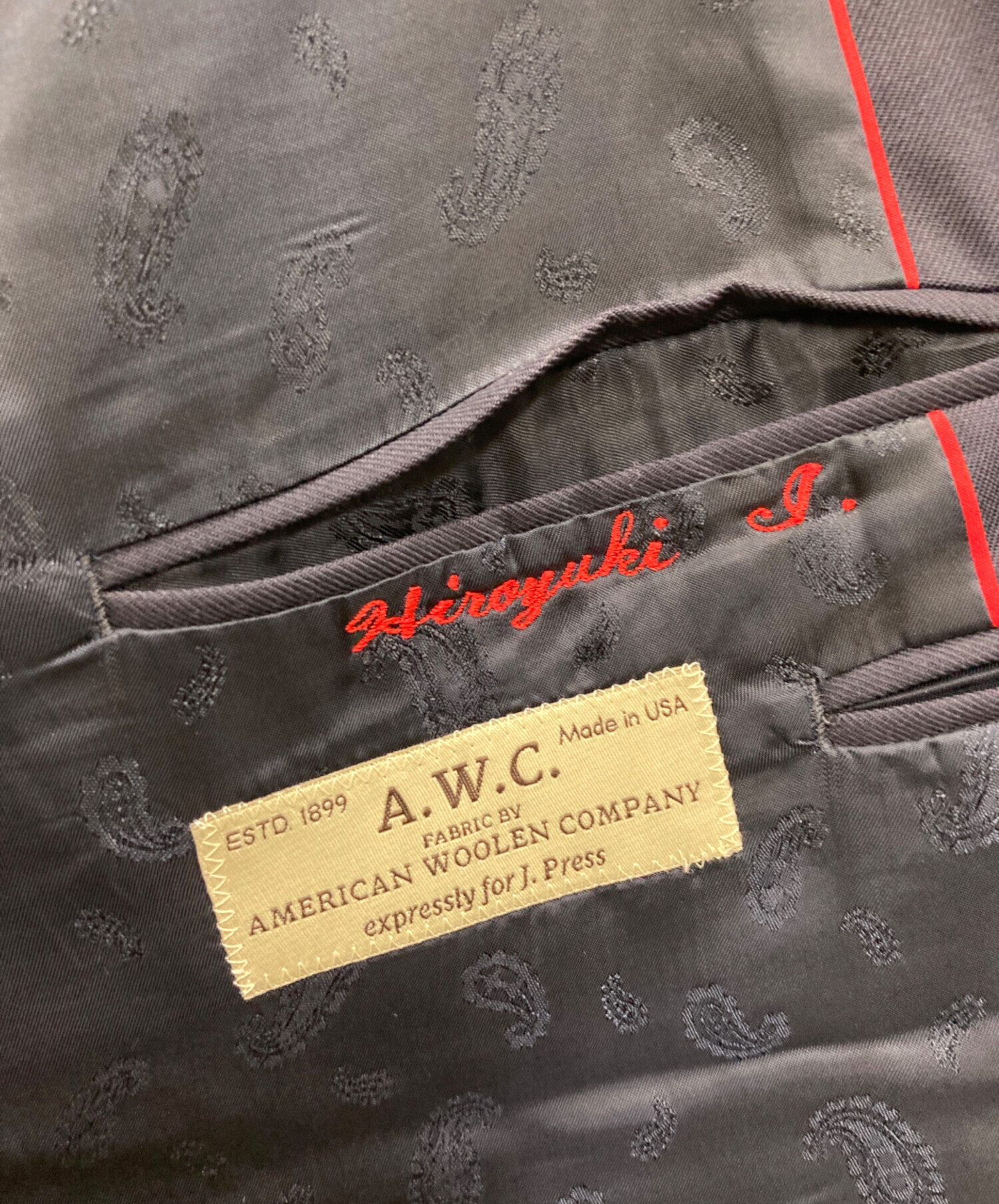中古・古着通販】J.PRESS (ジェイプレス) 金釦ブレザー ネイビー