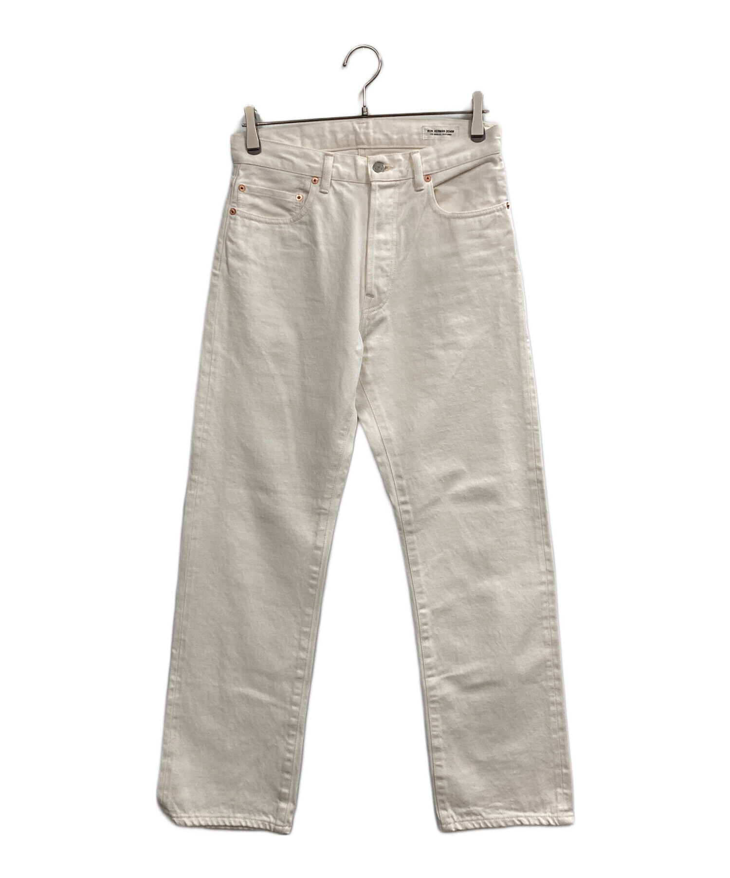 ロンハーマン RONHERMAN デニムパンツ 30 中古・古着通販】Ron Herman (ロンハーマン) デニムパンツ ホワイト