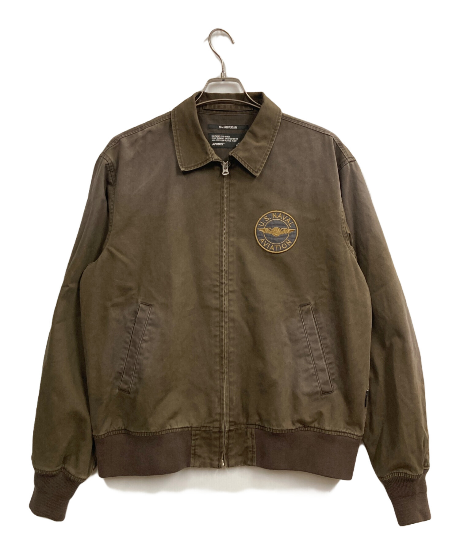 [AVIREX] 最終値下げMILITARY UTILITY JACKET 中古・古着通販】AVIREX (アヴィレックス) MILITARY COTTON UTILITY