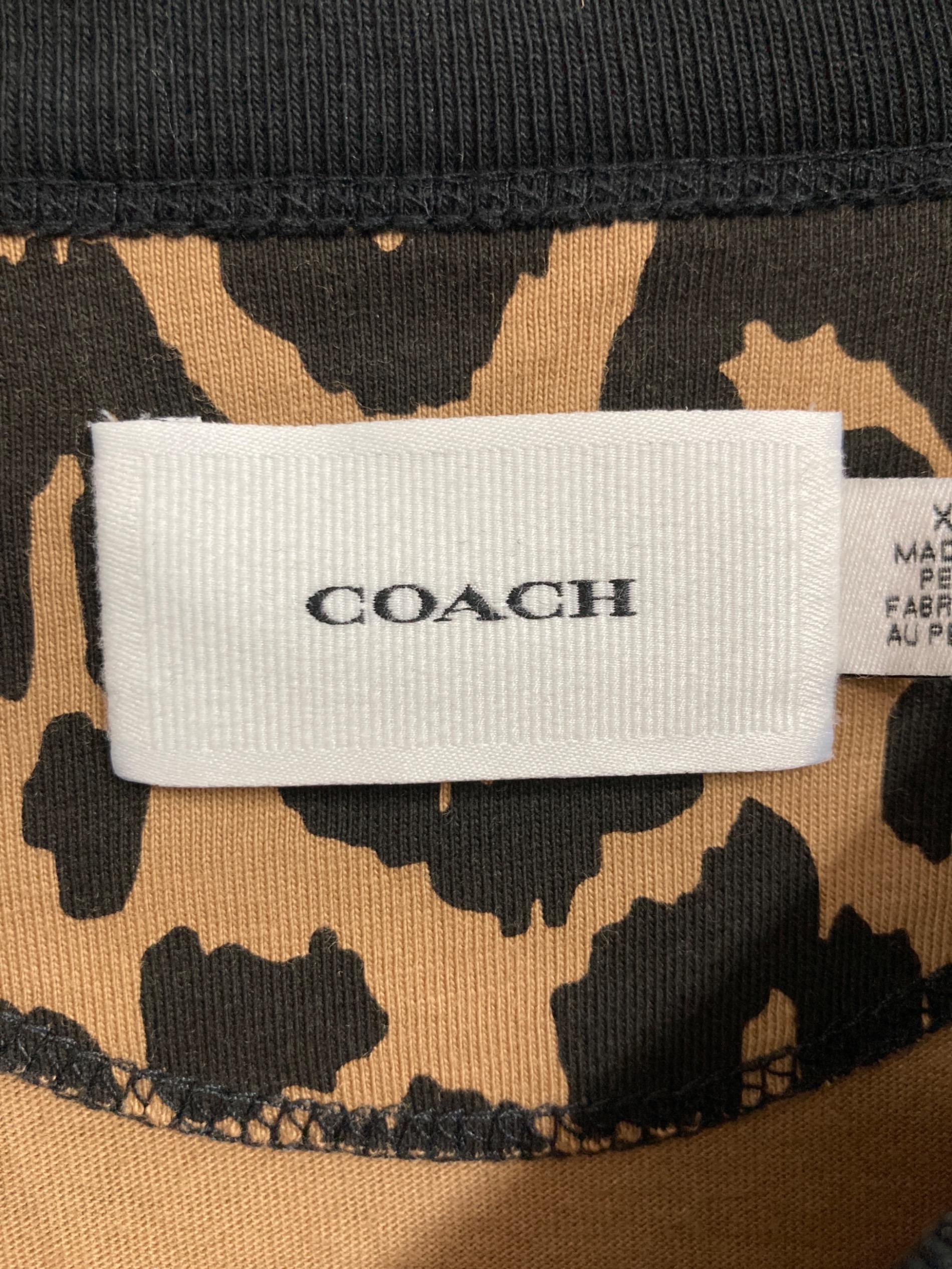 COACH コーチ　非売品 中古・古着通販】COACH (コーチ) レオパード カーシヴ シグネチャー
