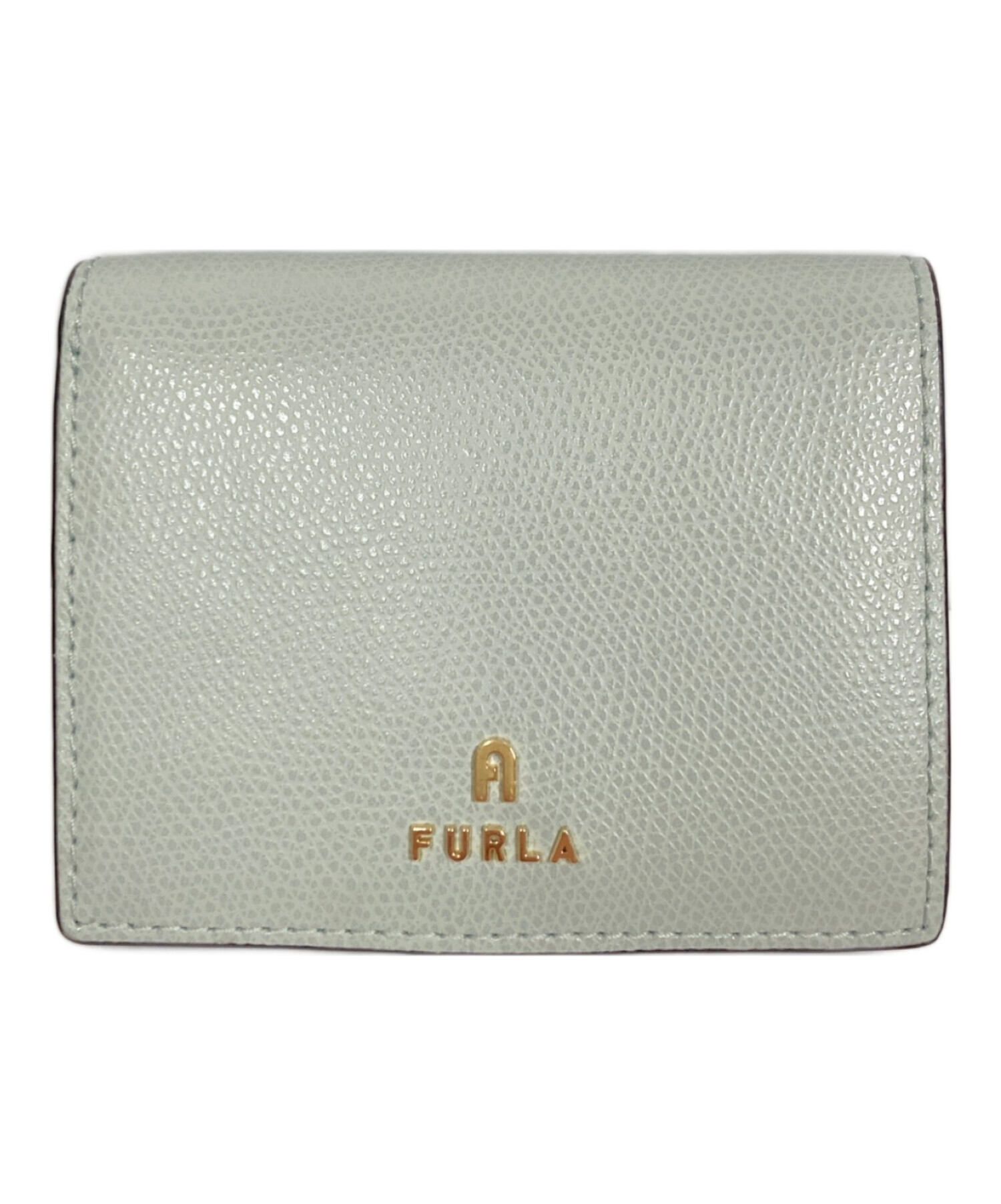中古・古着通販】FURLA (フルラ) 2つ折り財布 スカイブルー｜ブランド