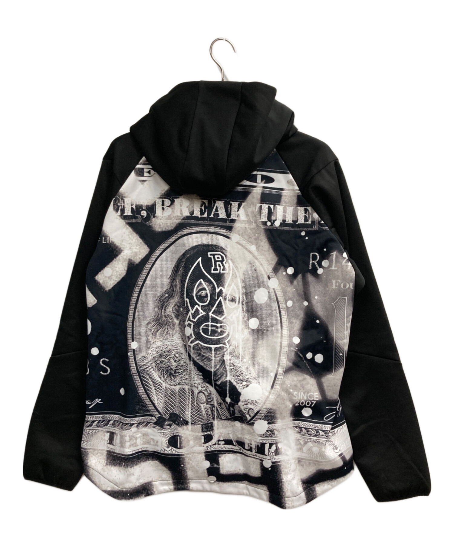 中古・古着通販】RUSSELUNO (ラッセルノ) MASK HOODIE ブラック サイズ