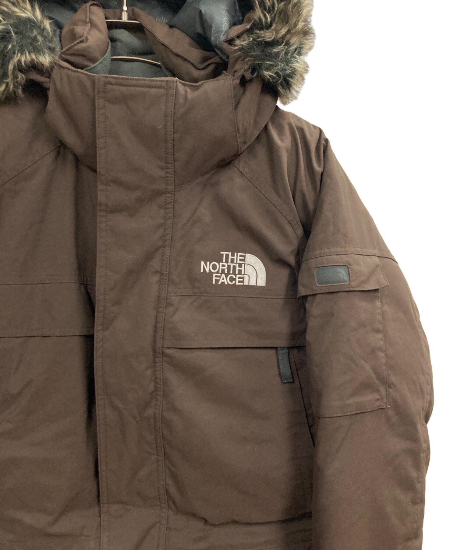 THE NORTH FACE ブラウン ダウンジャケット 中古・古着通販】THE NORTH FACE (ザ ノース フェイス) ダウン