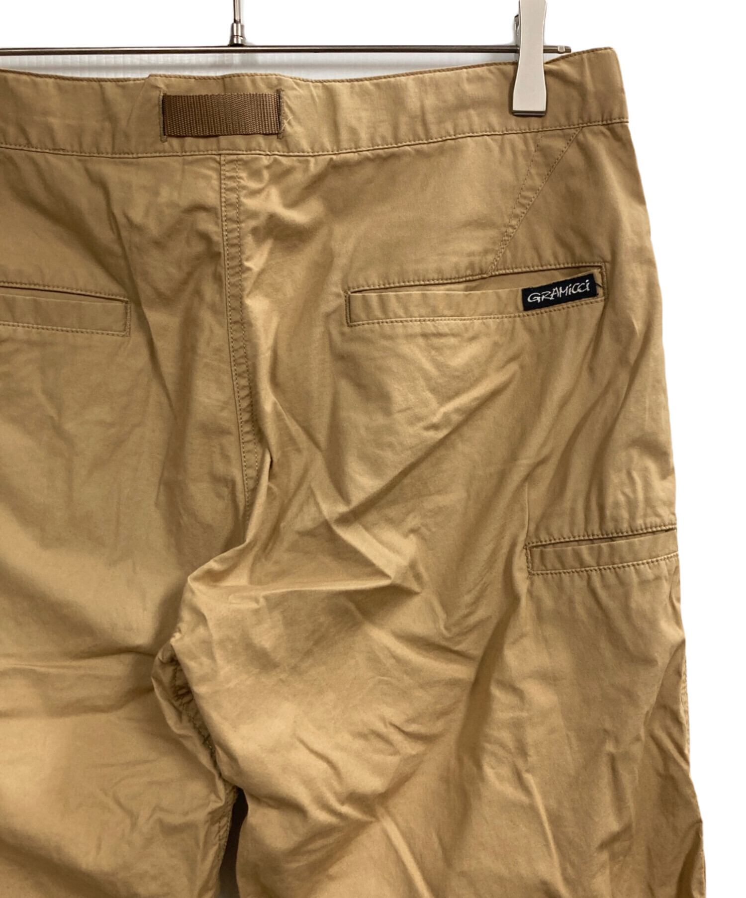 GRAMICCI グラミチ パンツ（その他） M ベージュ 【古着】【中古】【送料無料】 中古・古着通販】GRAMICCI (グラミチ) クライミングパンツ ベージュ