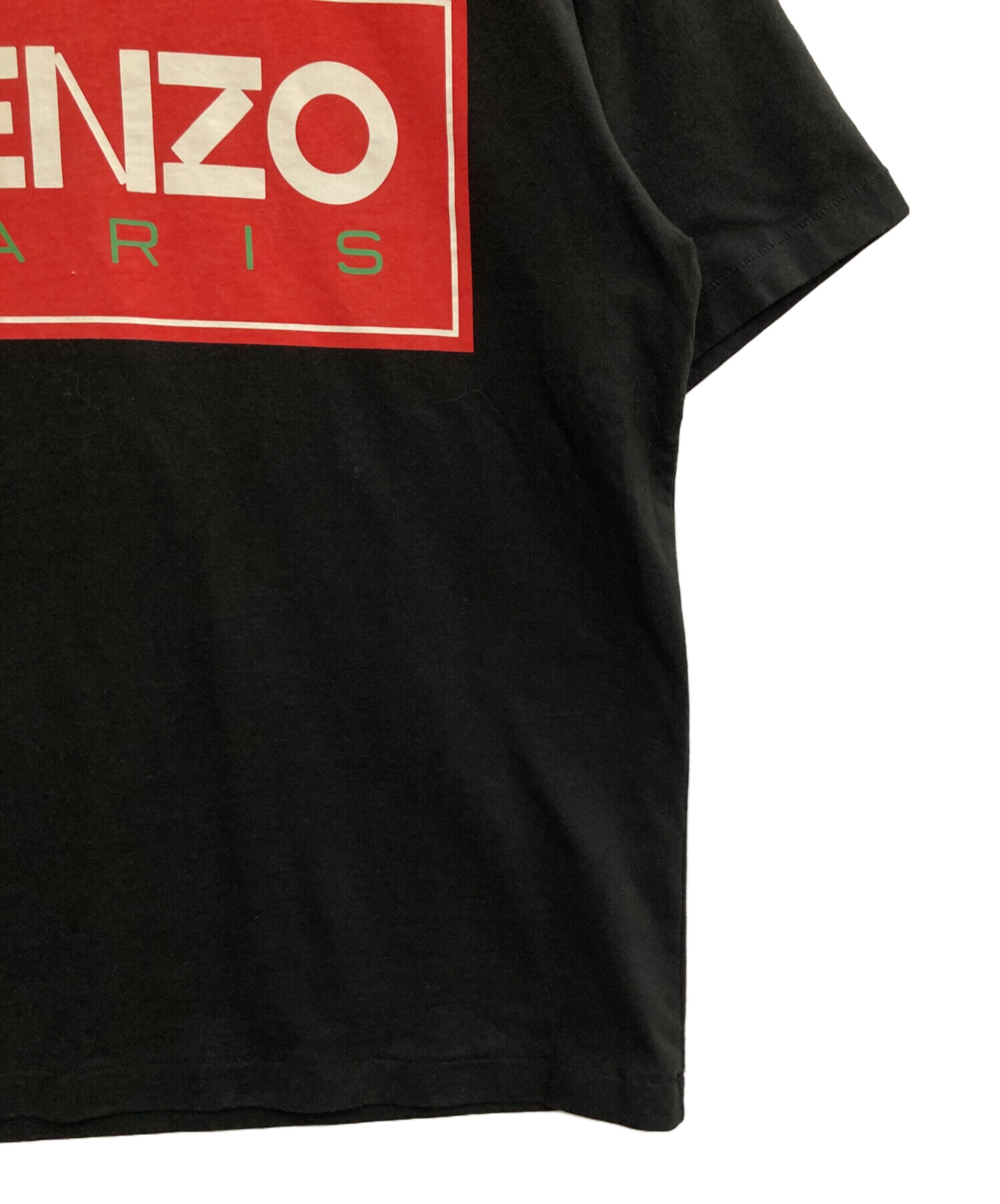 中古・古着通販】KENZO (ケンゾー) プリントTシャツ ブラック サイズ:M