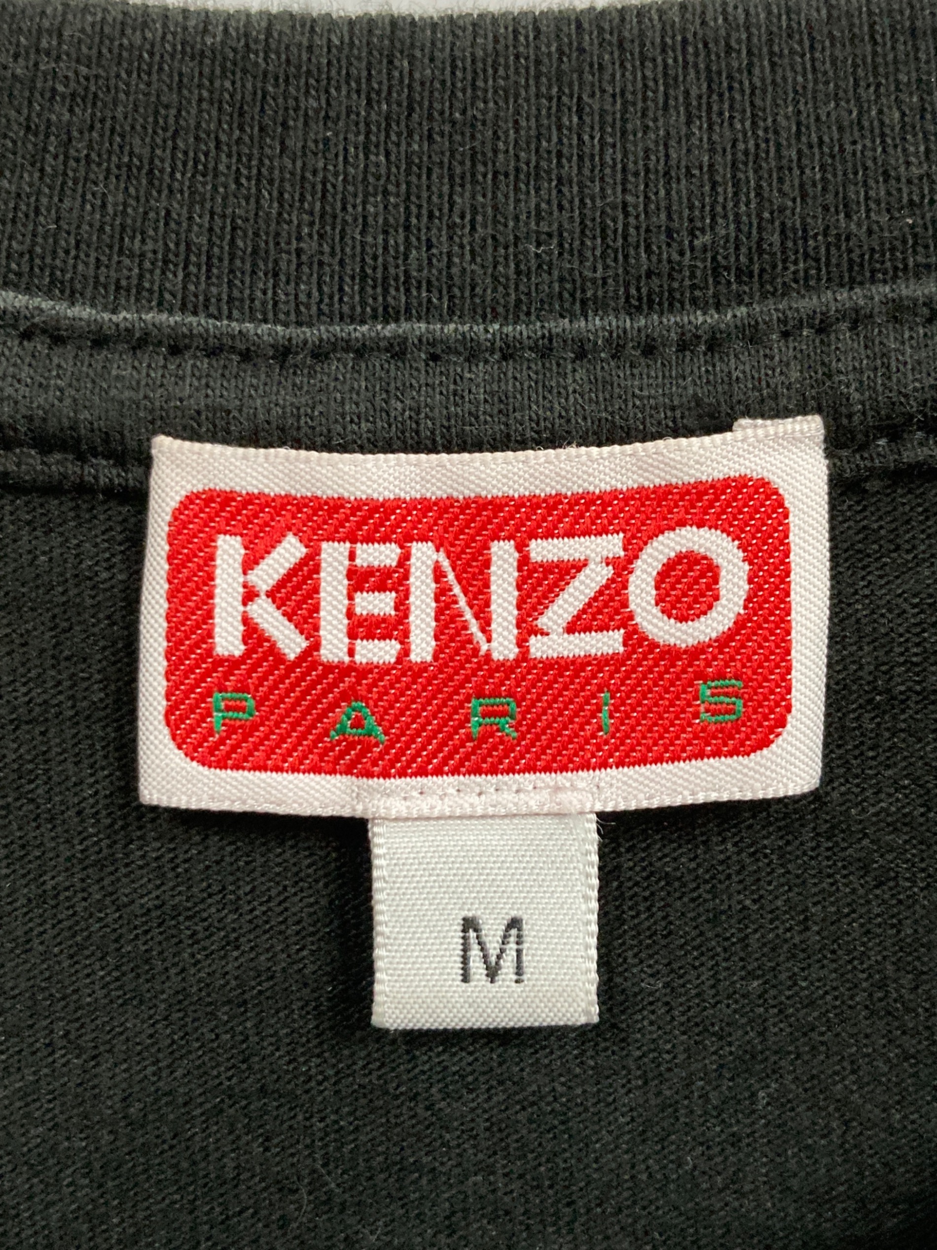 中古・古着通販】KENZO (ケンゾー) プリントTシャツ ブラック サイズ:M