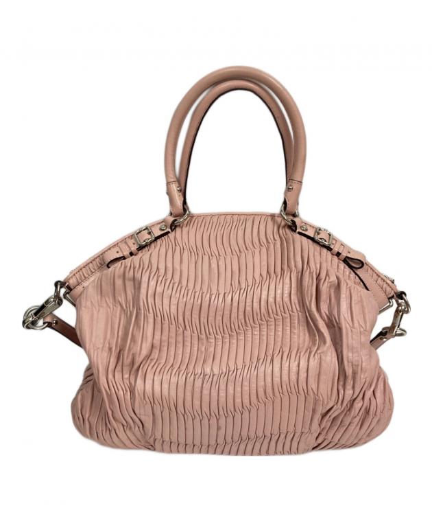 中古・古着通販】COACH (コーチ) マディソンギャザードレザーリンジー