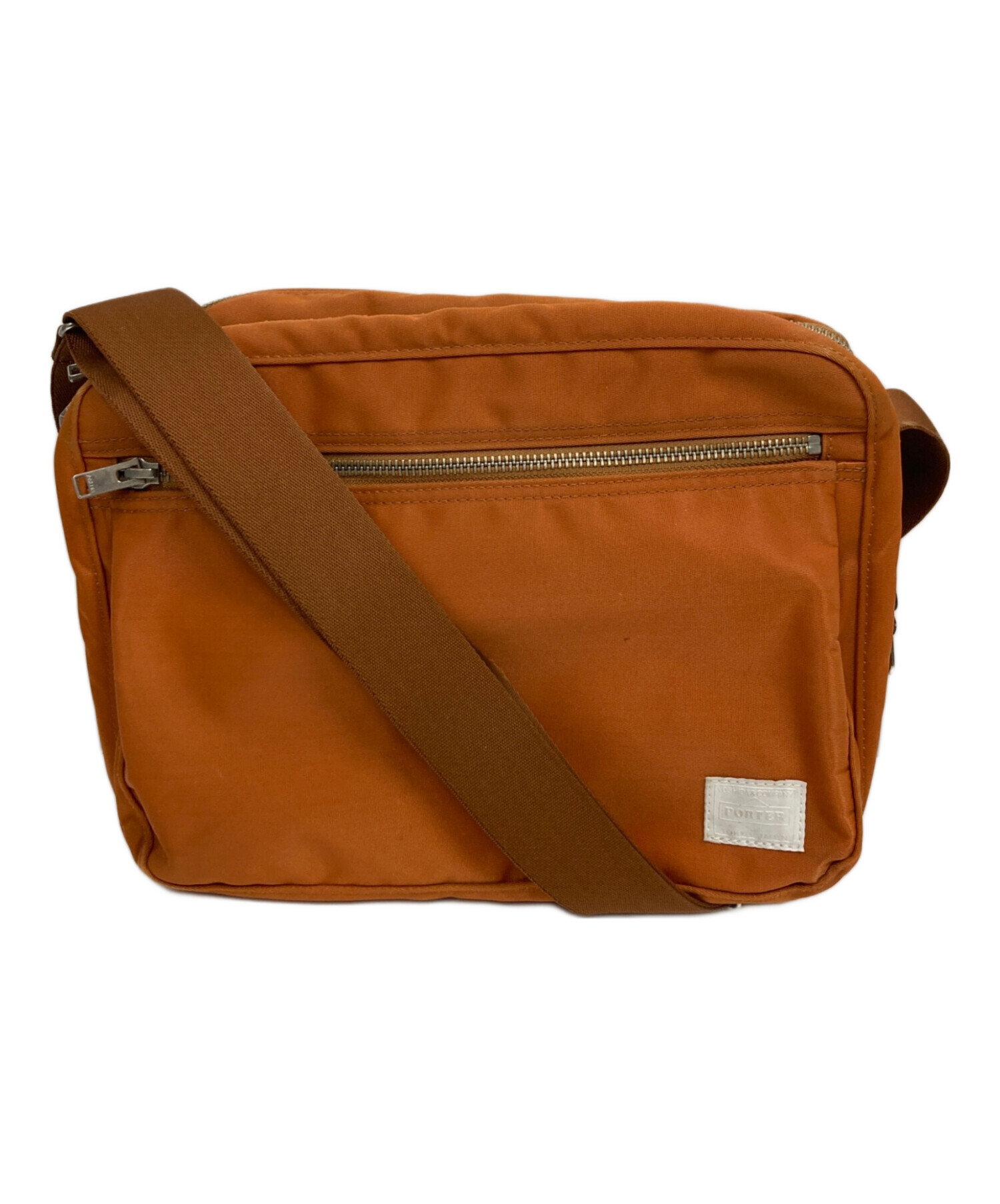 中古・古着通販】PORTER (ポーター) リフトショルダーバッグ オレンジ