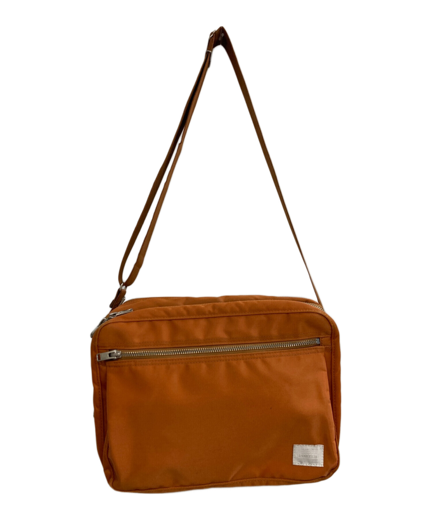 中古・古着通販】PORTER (ポーター) リフトショルダーバッグ オレンジ