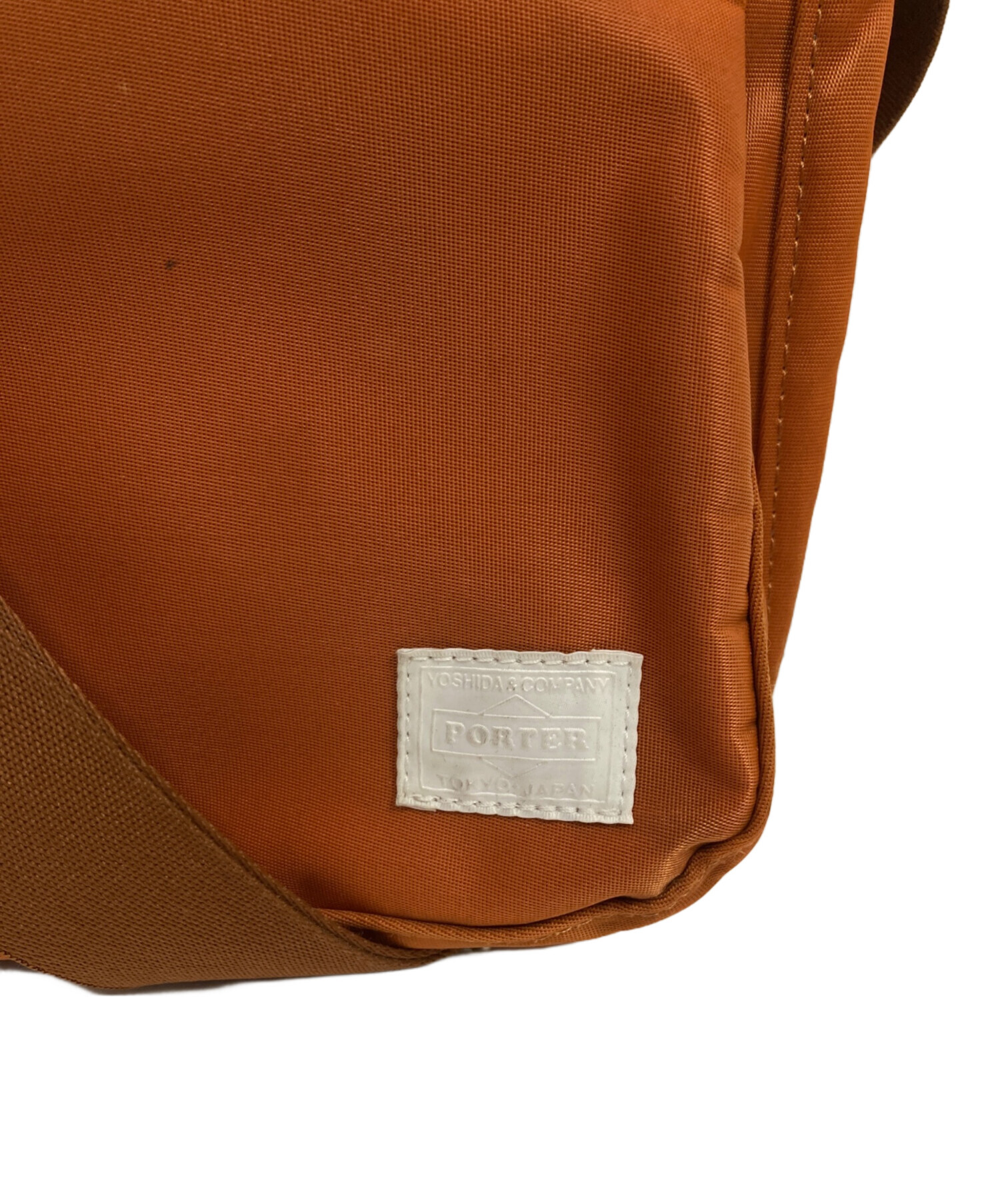 中古・古着通販】PORTER (ポーター) リフトショルダーバッグ オレンジ